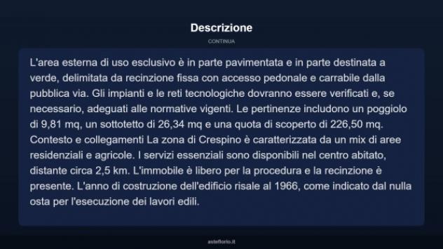 Immobile in asta di 134 m² in vendita a Crespino - Foto 13