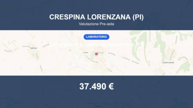 Immobile in asta di 228 m² in vendita a Crespina e Lorenzana