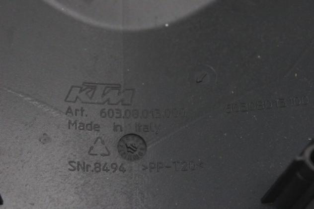 KTM 1050 ADVENTURE 6030801300033 COVER PARAFANGO POSTERIORE 15 - 16 REAR FENDER - Foto 3