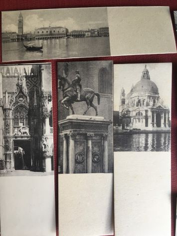 Rare Mini cartoline Vedue di Venezia - Foto 3