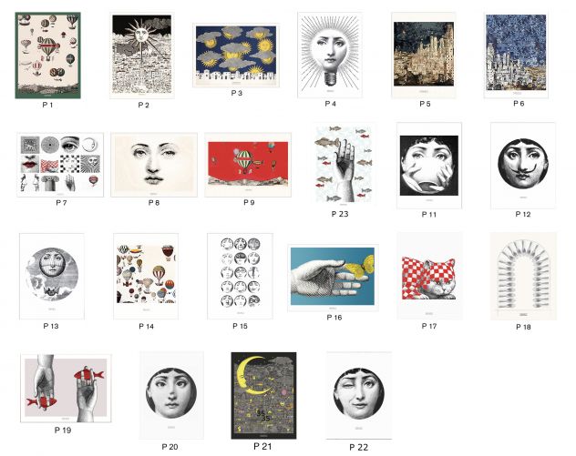 Posters PIERO FORNASETTI - Foto 6