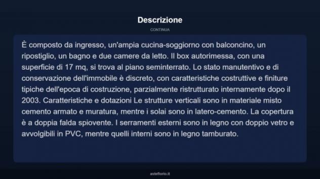 Immobile in asta di 90 m², box auto in vendita a Bagnolo Cremasco - Foto 4