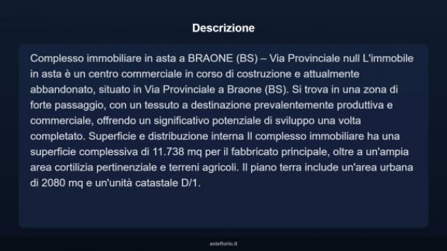 Immobile in asta di 11738 m² in vendita a Braone - Foto 4