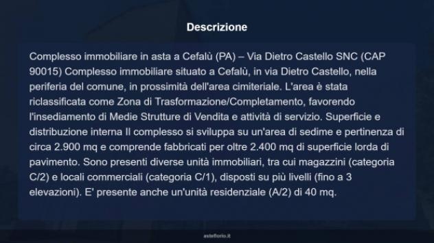 Immobile in asta di 2400 m² in vendita a Cefalù - Foto 10