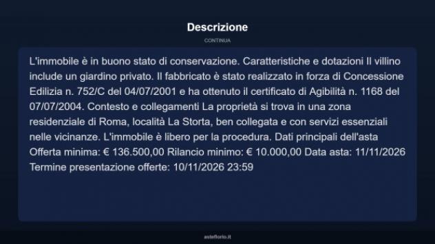 Immobile in asta di 78 m² in vendita a Roma - Foto 8