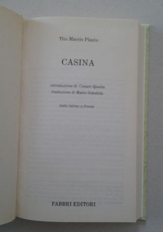 PLAUTO - Casina - Foto 2