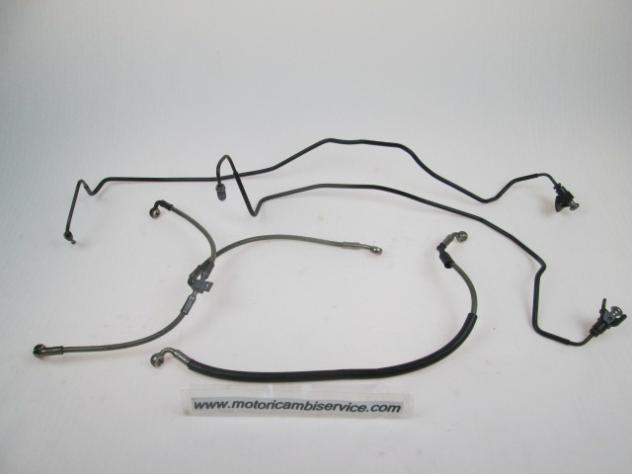 BMW K 1200 R 34327699358 34327700833 34327700834 34327687141 TUBI FRENO ANTERIORE K43 04 - 16 FRONT BRAKE  HOSES