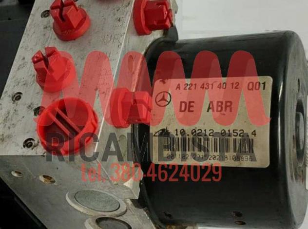 A2215453516 Mercedes Classe S centralina gruppo pompa ABS - Foto 3