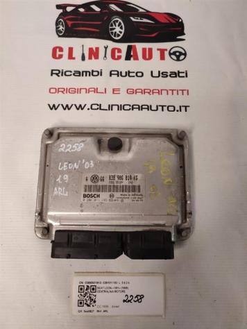 CENTRALINA MOTORE SEAT Leon 1° Serie 038906019KG 0281011193 diesel 1896 (9905)