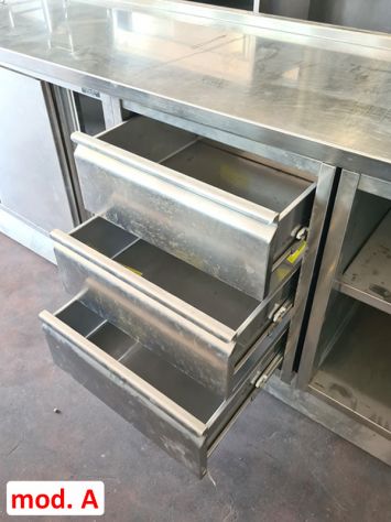 arredo inox cucina usato - Foto 3