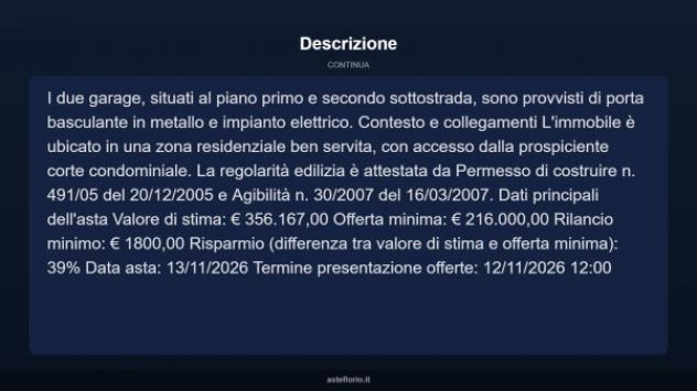 Immobile in asta di 237 m² con più di 5 locali e box auto doppio in vendita a Corciano - Foto 15