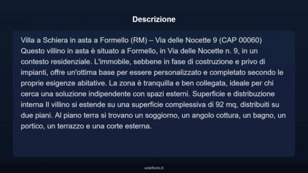 Immobile in asta di 92 m² in vendita a Formello - Foto 4