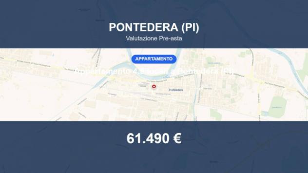 Immobile in asta di 81 m² in vendita a Pontedera