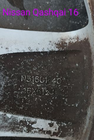 Cerchio lega 16 Nissan Qashqai 2006/2013 - Foto 3