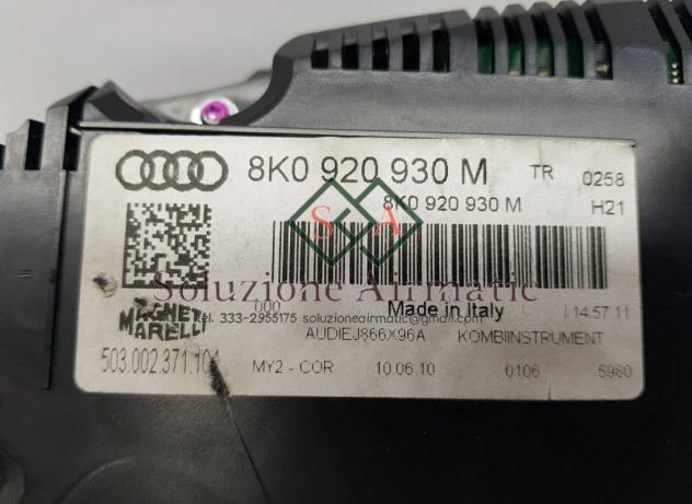 Audi A4 2.0 TDI quadro strumenti 8K0920930M - Foto 3