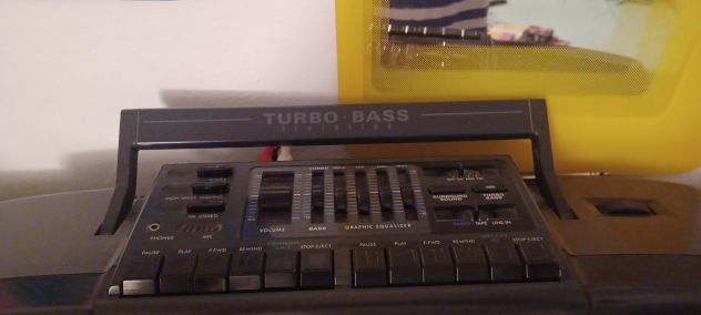 Radiolone Philips Turbo Bass vintage anni 80 - Foto 3