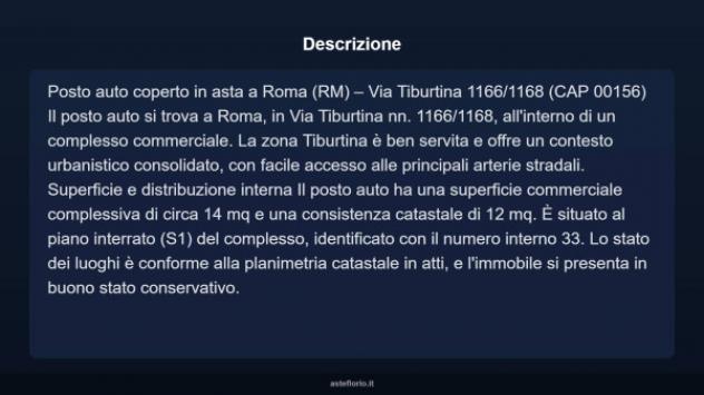 Immobile in asta di 14 m² in vendita a Roma - Foto 6