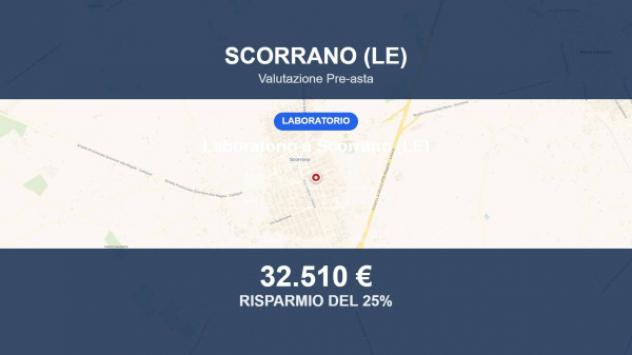 Immobile in asta di 85 m² in vendita a Scorrano