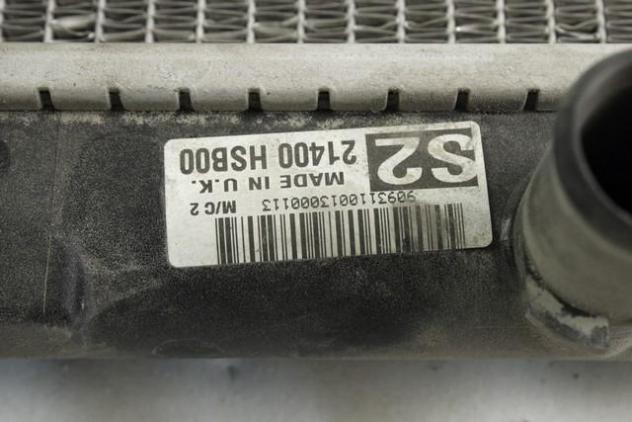 21410BM402 RADIATORE ACQUA NISSAN ALMERA 1.5 66KW B (2003) RICAMBIO USATO SUPPORTI DANNEGGIATI - Foto 2