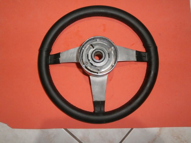 VOLANTE PERSONAL PER AUTO D'EPOCA ATTACCO MOZZO FIAT 126 127 128 124 850 SPORT - Foto 3