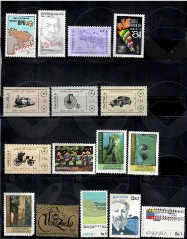 VENEZUELA francobolli nuovi dal 1970 al 1982 - Foto 4