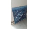 Quadro in legno con stampa su legno Pescara di sera
