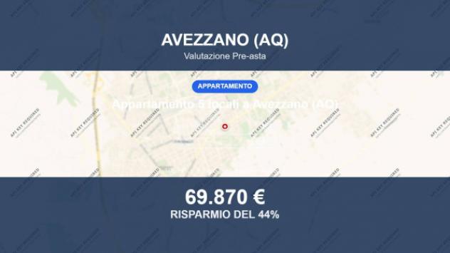 Immobile in asta di 106 m² in vendita a Avezzano