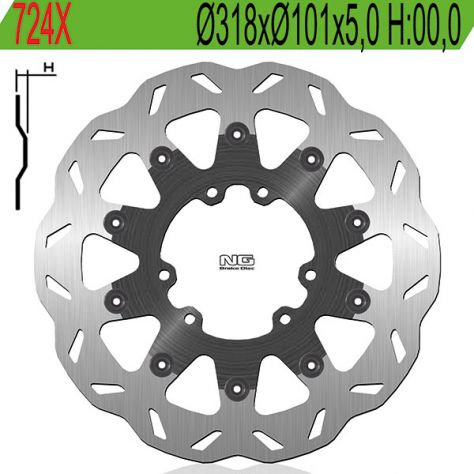 Hm Crf 250 300 450 filtro aria Jt K&N dischi freno frizione Crm Cre - Foto 4
