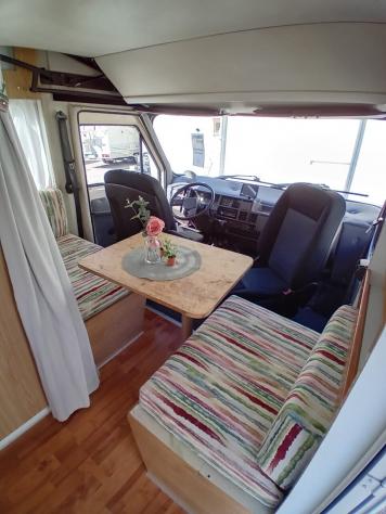 MOTORHOME MOBILVETTA DUCATO BASCULANTE FOTOVOLTAICO DINETTE A FERRO DI CAVALLO CAMPEGGIO CAMPER USATI GENERALI 1729 - Foto 10