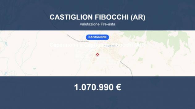 Immobile in asta di 2800 m² in vendita a Castiglion Fibocchi