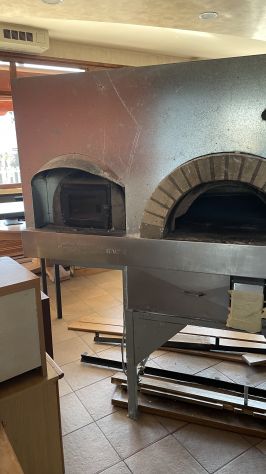 FORNO PIZZA ROTANTE LEGNA/GAS  10 PIZZE USATO REVISIONATO - Foto 4