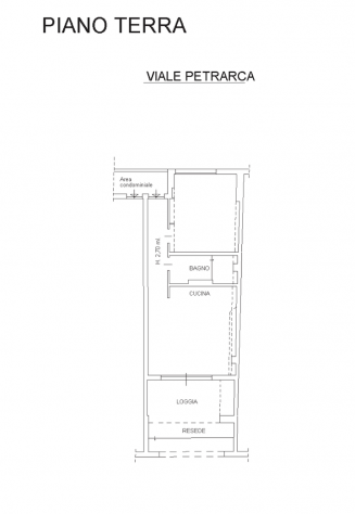 PORTA ROMANA- 1 BED ROOM APT WITH TERRACE