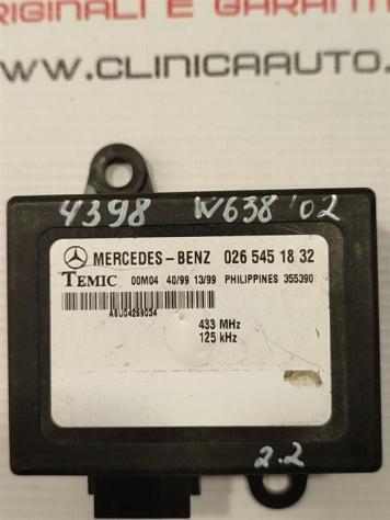 CENTRALINA IMMOBILIZER MERCEDES Vito W638 0265451832 601942 diesel 2299 (9503) - Foto 2