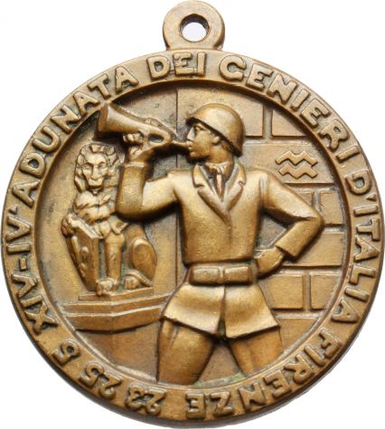 Medaglia Adunata Nazionale Genieri Firenze 1936. - Foto 2