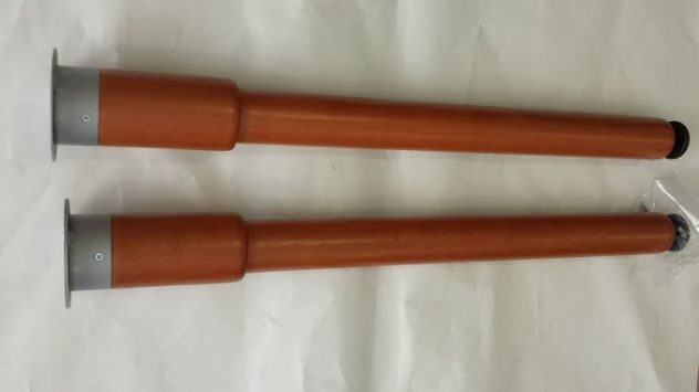 GAMBE IN LEGNO ( TORNITE CILIEGIO ) - Foto 2
