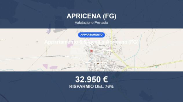 Immobile in asta di 144 m² con più di 5 locali e box auto in vendita a Apricena