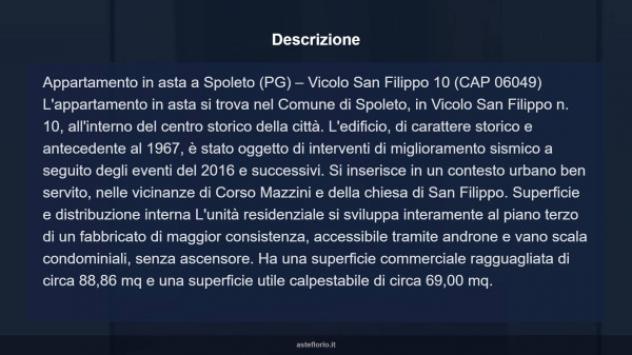 Immobile in asta di 88 m² in vendita a Spoleto - Foto 10