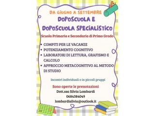 TUTOR e TUTOR DSA - Potenziamento Estivo