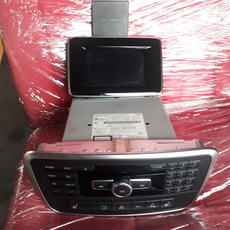 mercedes cla interni in pelle autoradio motore
