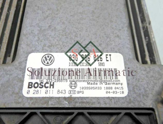 Volkswagen Golf V 2.0 centralina motore 03G906016ET - Foto 2