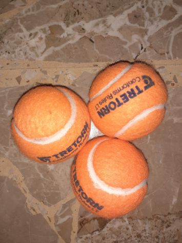 Racchetta Tennis Nava Vintage legno con Custodia e 3 palline vintage mai usate - Foto 6
