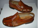 SCARPE A SANDALO DA UOMO IN CUOIO