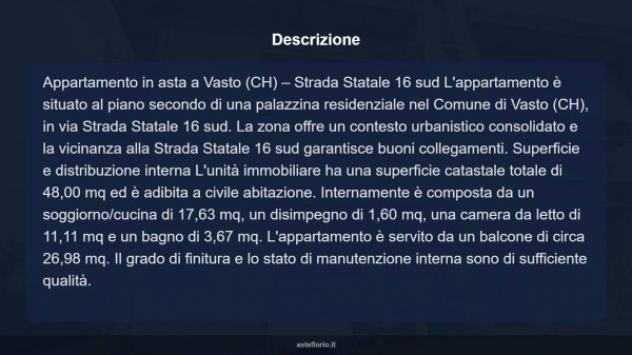 Immobile in asta di 48 m² in vendita a Vasto - Foto 12