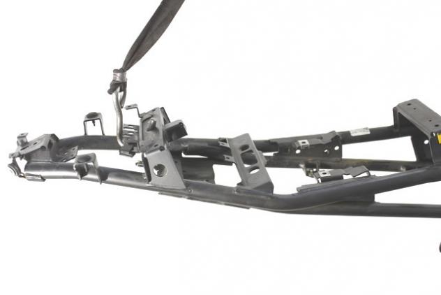 YAMAHA YFZ R 125 5D7F11100100 5D7H591A0000 TELAIO CON DOCUMENTI E KIT CHIAVI 08 - 13 FRAME WITH ECU KEYS SET - Foto 3