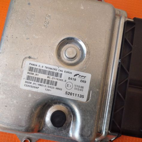 CENTRALINA MOTORE ECU PANDA 0.9 TWIN AIR MARELLI 52011135 8GSW.M1 - Foto 2