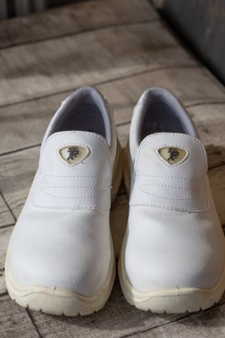 scarpe da lavoro bianche antifortunistiche, donna, 37 - Foto 3