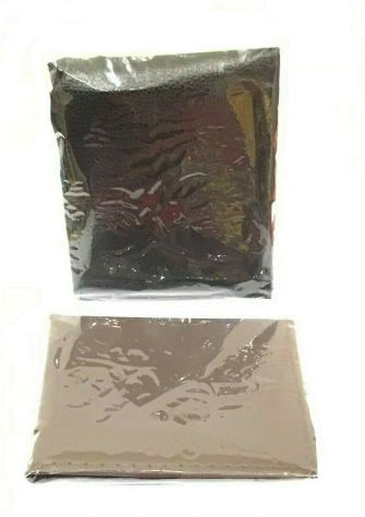 1 portafogli nero + 1 portafoglio marrone