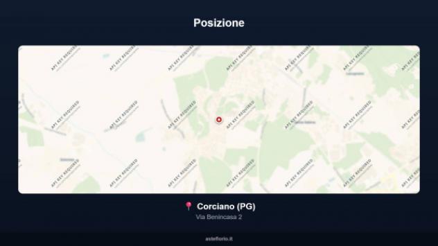 Immobile in asta di 237 m² con più di 5 locali e box auto doppio in vendita a Corciano - Foto 7