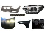 Frontale per Bmw Serie 1 paraurti kit airbag cofano fanale parafango 2011/15