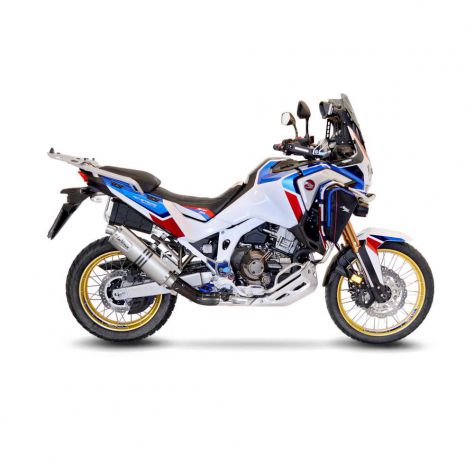 Scarico Akrapovic Honda Crf 1100 Africa Twin racing slip on - Foto 4